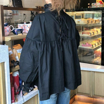 リバーシブルリボンオーバーブラウス 1369の商品画像_9