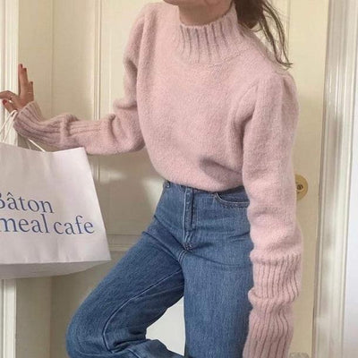 ふんわりハイネックニット 4890-画像3-POPREA