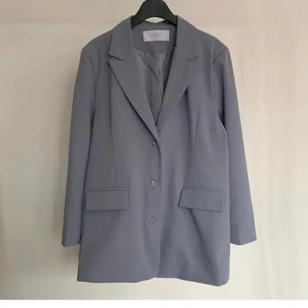 ハンサムブルースーツセット 6697-blue_即納6697-画像12-韓国ファッション通販POPREA［ポップリア］