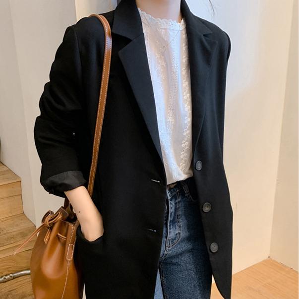 フレアカフスフラワーブラウス 6744-white_即納6744-画像17-韓国ファッション通販POPREA［ポップリア］