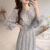 フラワーシフォンロングドレスワンピ 6706-white_即納6706-画像2-韓国ファッション通販POPREA［ポップリア］