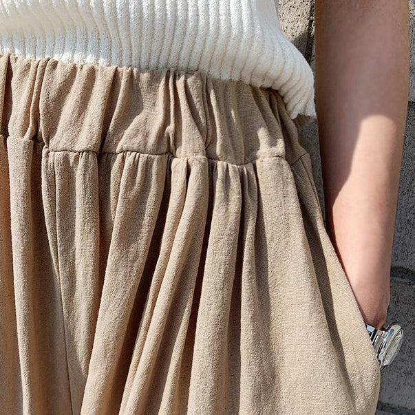 フレアイージーカラーパンツ 6599-ivory_即納6599-画像5-韓国ファッション通販POPREA［ポップリア］