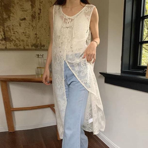 シアーデザイントップス 6105-white_お取り寄せ6105-画像2-韓国ファッション通販POPREA［ポップリア］