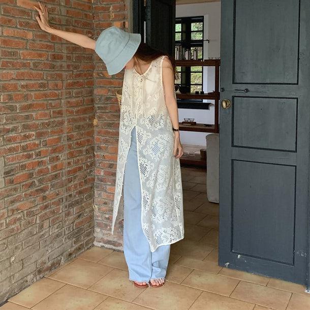 シアーデザイントップス 6105-white_お取り寄せ6105-画像9-韓国ファッション通販POPREA［ポップリア］