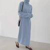 タートルネックロングニットワンピース 6319-blue_お取り寄せ63193-画像12-韓国ファッション通販POPREA［ポップリア］
