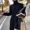 タートルネックロングニットワンピース 6319-black_お取り寄せ63194-画像14-韓国ファッション通販POPREA［ポップリア］