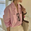 2ポケットフロントラインシャツ 6501-pink_お取り寄せ65012-画像11-韓国ファッション通販POPREA［ポップリア］