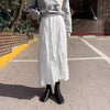 変形ランダムプリーツロングスカート ﻿﻿ 6580-white_お取り寄せ65803-画像16-韓国ファッション通販POPREA［ポップリア］
