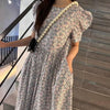 小花柄レトロワンピース 6597-ivory_お取り寄せ6597-画像8-韓国ファッション通販POPREA［ポップリア］