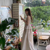 シャーリングフリルワンピース 6686-ivory_お取り寄せ6686-画像4-韓国ファッション通販POPREA［ポップリア］