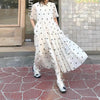 花柄カシュクールマキシワンピース 6749-white_お取り寄せ6749-画像3-韓国ファッション通販POPREA［ポップリア］