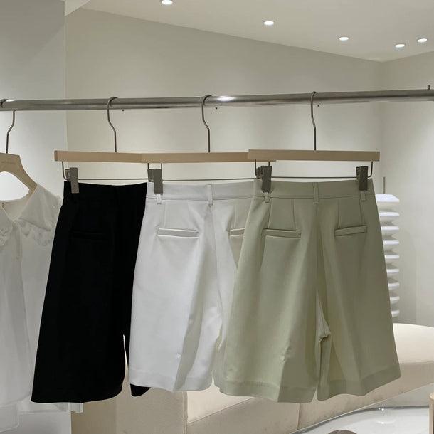 センタープレスショートパンツ﻿﻿ 6048-画像10-韓国ファッション通販POPREA［ポップリア］