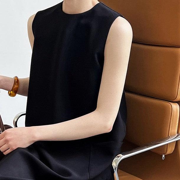 2ポケットノースリーブワンピース﻿﻿ 6810-画像10-韓国ファッション通販POPREA［ポップリア］