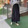 変形ランダムプリーツロングスカート ﻿﻿ 6580-画像10-韓国ファッション通販POPREA［ポップリア］
