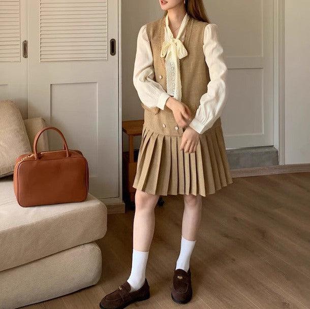 レースリボンフェミニンブラウス﻿ 6225-画像10-韓国ファッション通販POPREA［ポップリア］