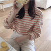 カラーボーダーロングスリーブシャツ ﻿﻿ 6584-画像10-韓国ファッション通販POPREA［ポップリア］