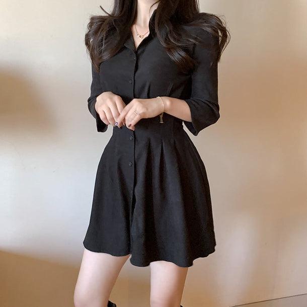 フェミニンカジュアルワンピース﻿ 6562-画像10-韓国ファッション通販POPREA［ポップリア］