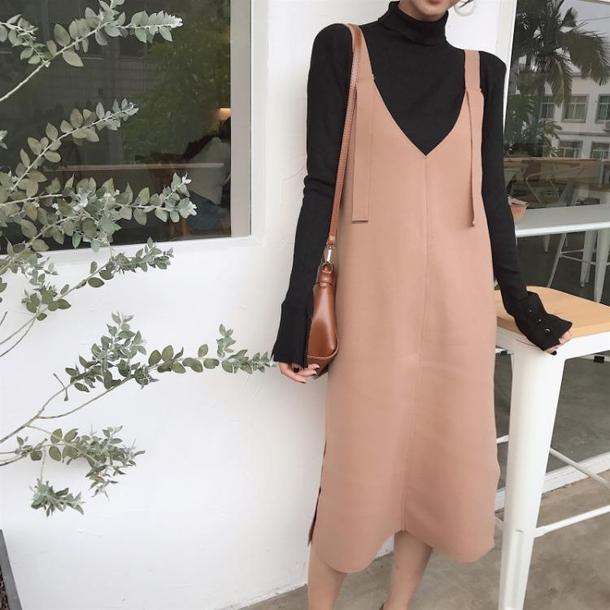 袖ボタンハイネックニット 6416-画像10-韓国ファッション通販POPREA［ポップリア］