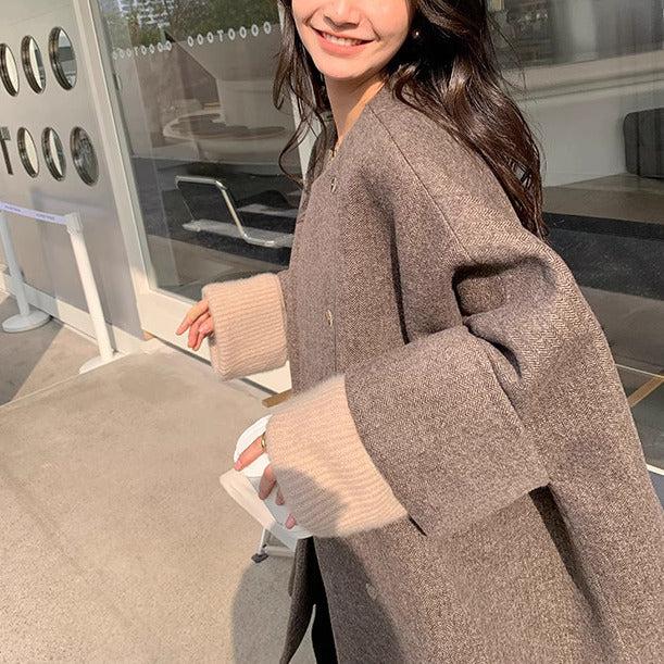 袖リブ折り返しニットプルオーバー﻿﻿﻿﻿﻿ 6265-画像10-韓国ファッション通販POPREA［ポップリア］