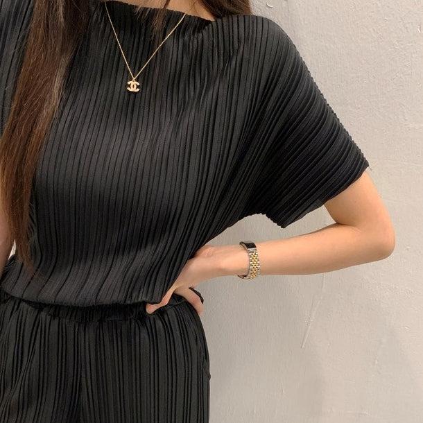 ドレープワイドセットアップ 6012-画像11-韓国ファッション通販POPREA［ポップリア］