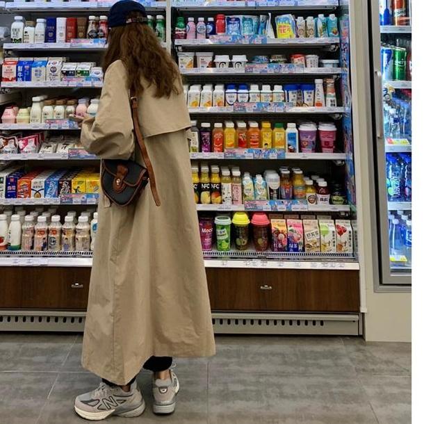 袖コンシャストレンチコート﻿ 6560-画像11-韓国ファッション通販POPREA［ポップリア］