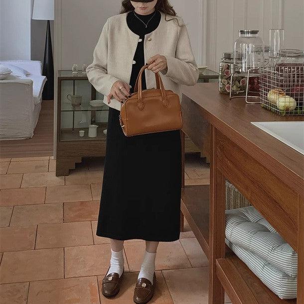 ノースリーブミディニットワンピース﻿ 6222-画像11-韓国ファッション通販POPREA［ポップリア］