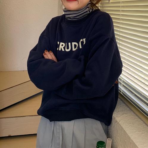 フレンチロゴトレーナー﻿﻿ 6514-画像11-韓国ファッション通販POPREA［ポップリア］