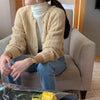 ライトカラーケーブルニットカーディガン 6298-画像11-韓国ファッション通販POPREA［ポップリア］
