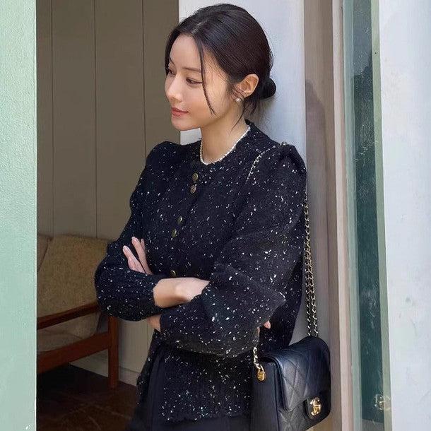 リブルニットカーディガン 6385-画像11-韓国ファッション通販POPREA［ポップリア］