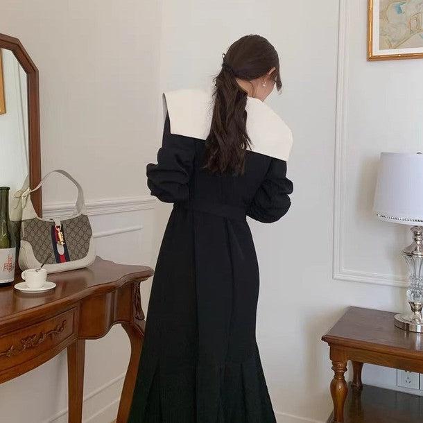 ビックカラーダブルブレストワンピース 6453-画像12-韓国ファッション通販POPREA［ポップリア］