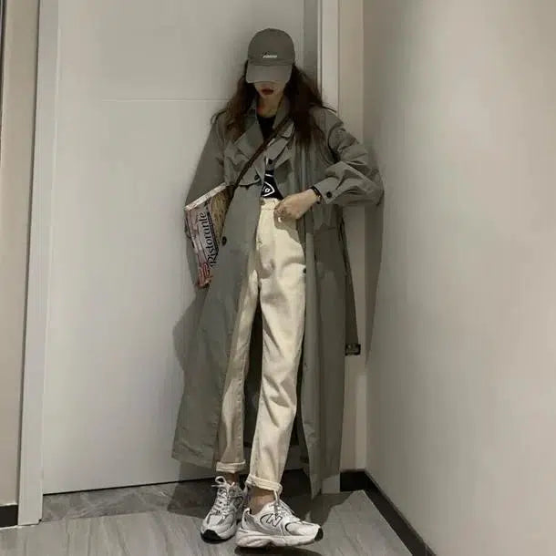 袖コンシャストレンチコート﻿ 6560-画像12-韓国ファッション通販POPREA［ポップリア］