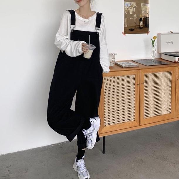 ルーズサロペット 6634