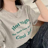 ロゴ半袖Tシャツ 6062-画像12-韓国ファッション通販POPREA［ポップリア］