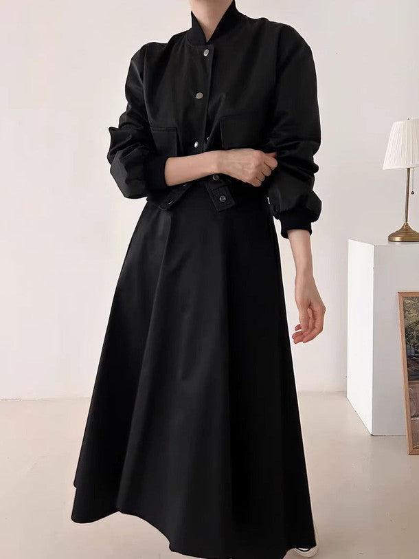 ベーシックブルゾンジャケット﻿﻿ 6217-画像12-韓国ファッション通販POPREA［ポップリア］