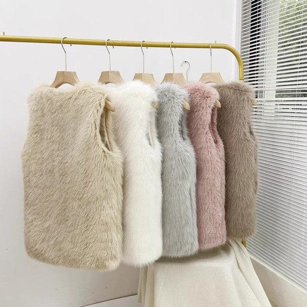 ボリュームエコファーベスト 6305-画像12-韓国ファッション通販POPREA［ポップリア］