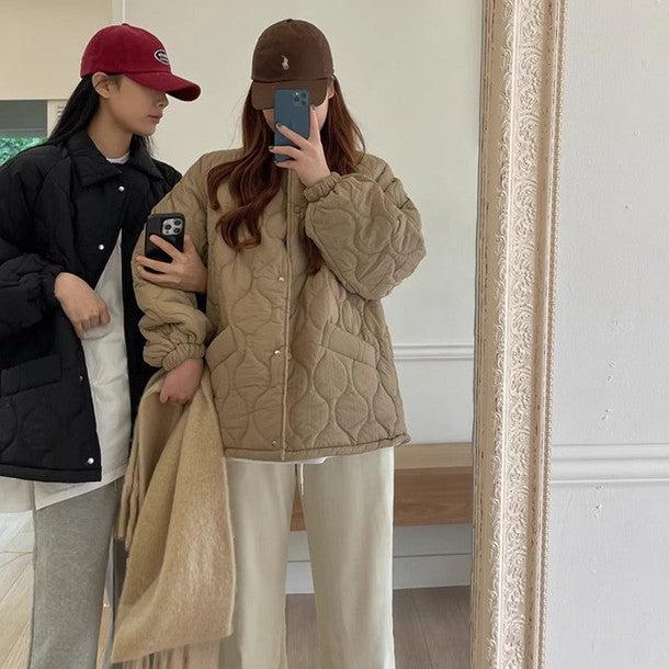 キルティングオーバーコーチジャケット﻿ 6249-画像12-韓国ファッション通販POPREA［ポップリア］