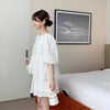 フラワーパフスリーブセットアップ﻿﻿﻿﻿ 5993-画像12-韓国ファッション通販POPREA［ポップリア］