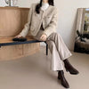中綿ノーカラーショートジャケット 6355-画像12-韓国ファッション通販POPREA［ポップリア］