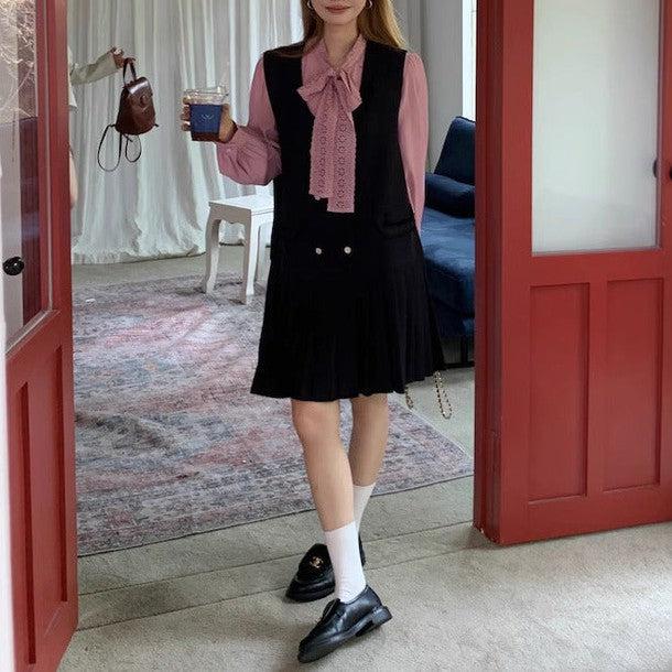 レースリボンフェミニンブラウス﻿ 6225-画像13-韓国ファッション通販POPREA［ポップリア］