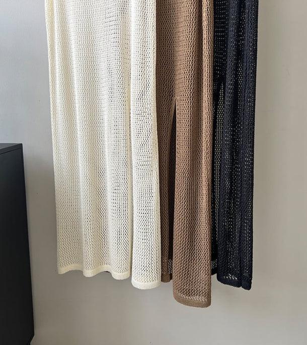 透かし編みノースリーブロングニット 6073-画像13-韓国ファッション通販POPREA［ポップリア］