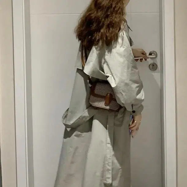 袖コンシャストレンチコート﻿ 6560-画像13-韓国ファッション通販POPREA［ポップリア］