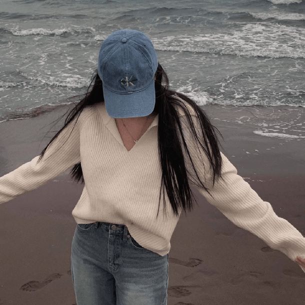 4カラーショートリブニット 6427-画像13-韓国ファッション通販POPREA［ポップリア］