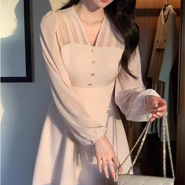 シアーパフリボンミニワンピース﻿﻿ 6565-画像13-韓国ファッション通販POPREA［ポップリア］