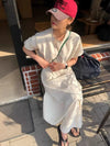 パフスリーブショートT＆スカート﻿ 6638-画像13-韓国ファッション通販POPREA［ポップリア］