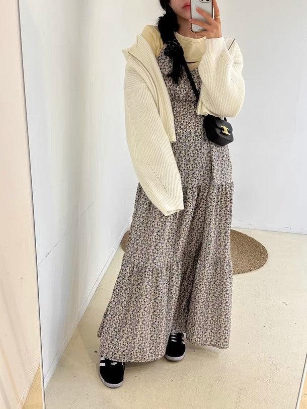 小花柄キャミソールワンピース﻿﻿ 6518-画像13-韓国ファッション通販POPREA［ポップリア］