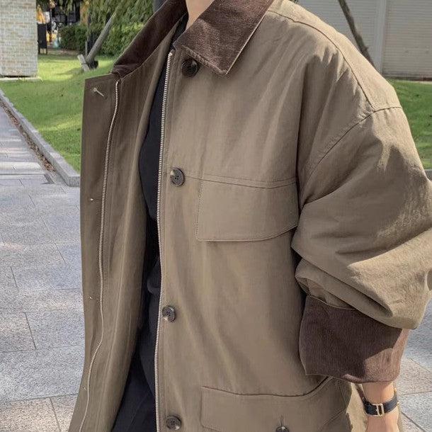 カバーオールロングコート﻿﻿﻿﻿﻿ 6272-画像13-韓国ファッション通販POPREA［ポップリア］