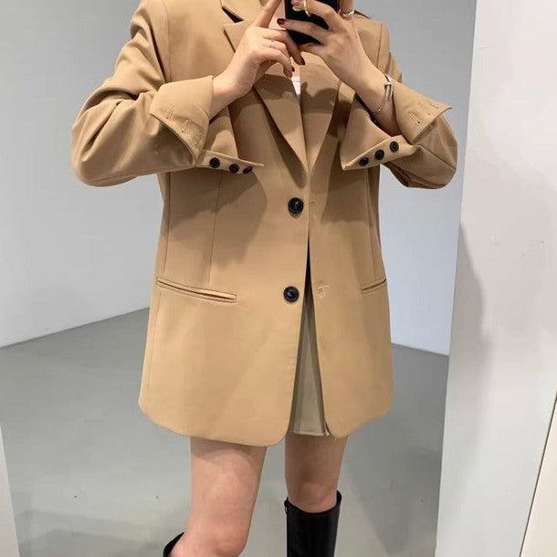 テラードカラージャケット﻿ 6527-画像13-韓国ファッション通販POPREA［ポップリア］