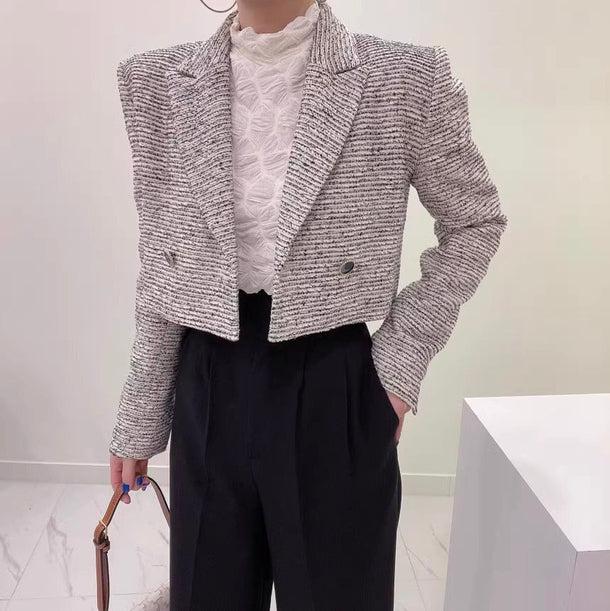 ウェーブパターンシアーハイネックトップス 6159-画像13-韓国ファッション通販POPREA［ポップリア］