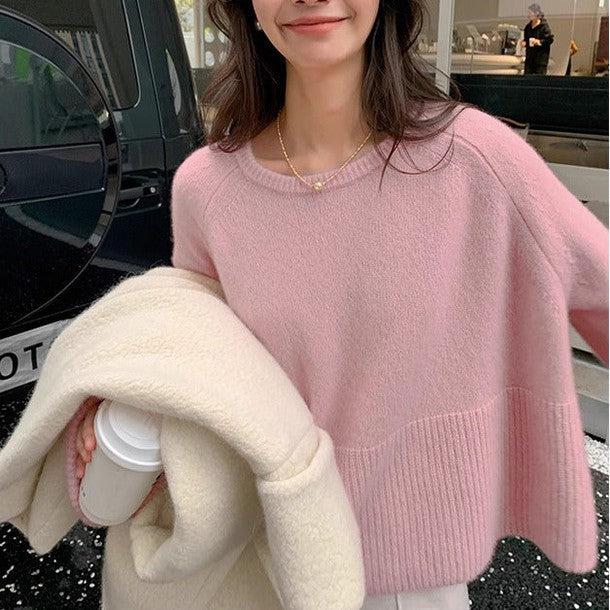 袖リブ折り返しニットプルオーバー﻿﻿﻿﻿﻿ 6265-画像14-韓国ファッション通販POPREA［ポップリア］