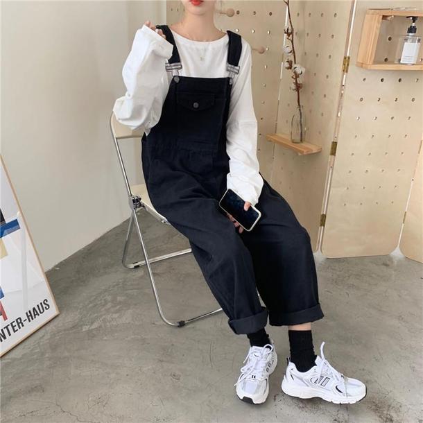 ルーズサロペット 6634